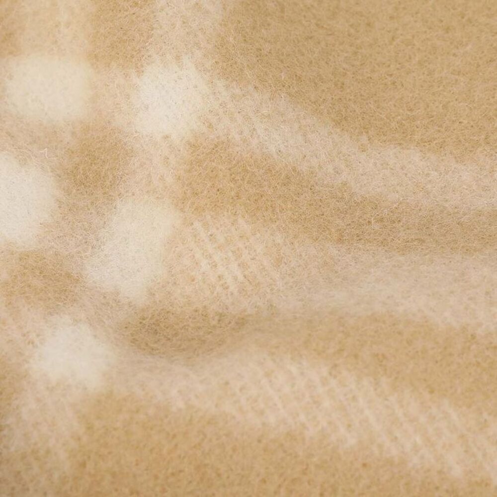 Checked Wool Scarf - Picture 5 of 8